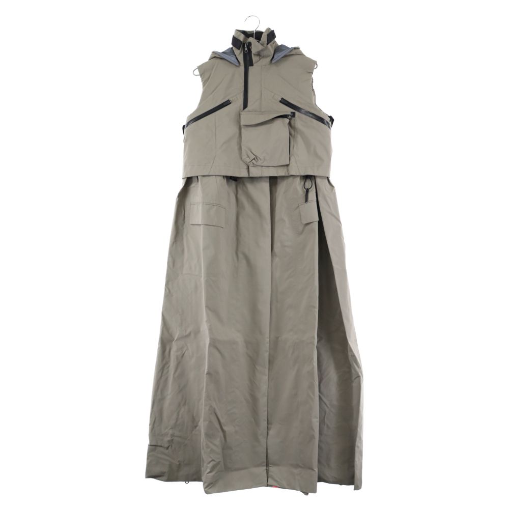 Sacai (サカイ) 22SS×ACRONYM TRENCH DRESS トレンチドレス レイヤード