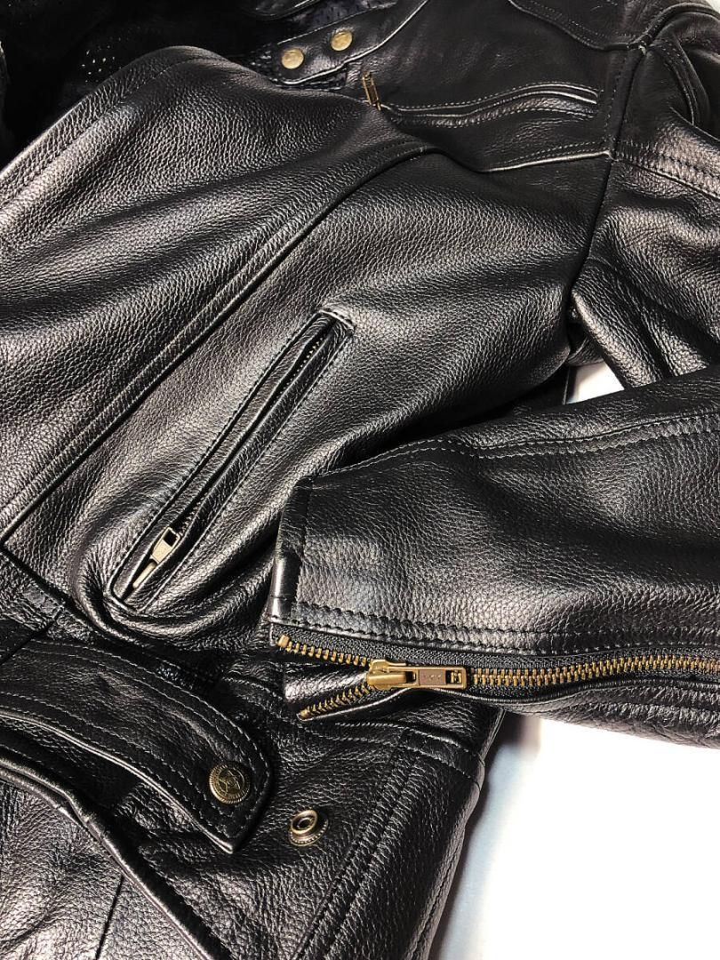 希少■ECHTES LEDER/ Ghost Rider/牛革レザージャケット 希少□ECHTES LEDER/ Ghost Rider/牛革レザージャケット - メルカリ