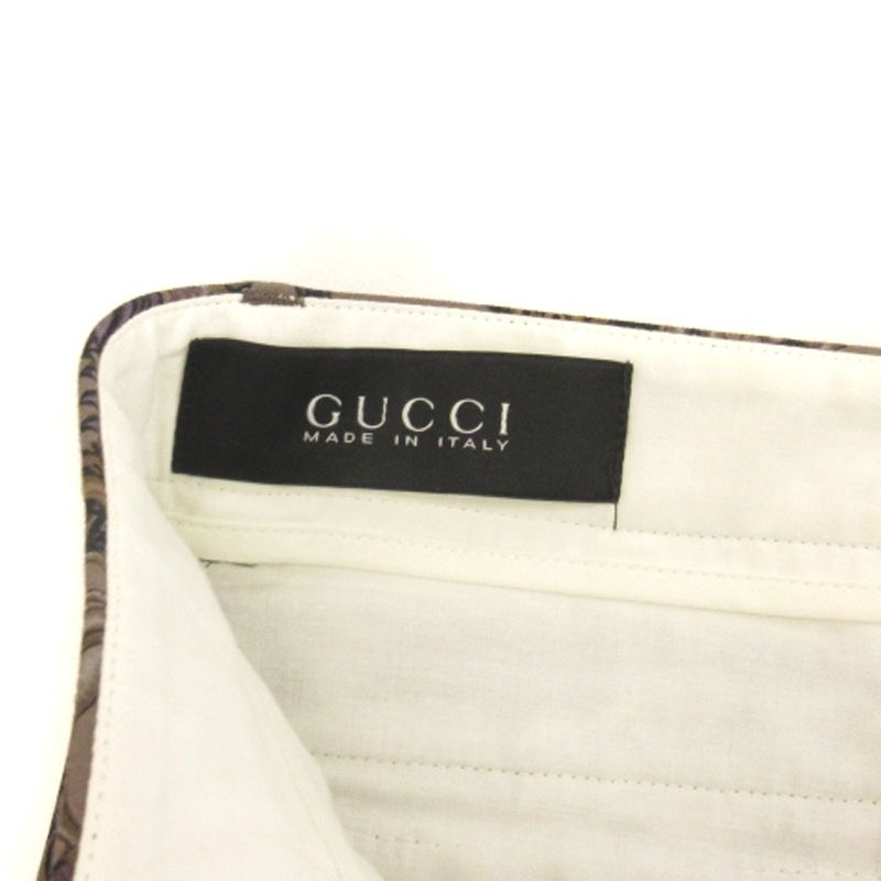 グッチ GUCCI フローラル パンツ テーパード 花柄 総柄 342384