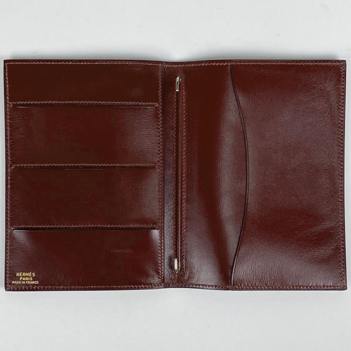 新品 エルメス HERMES アジェンダミニ ルージュアッシュ SV金具 W刻印 2024年