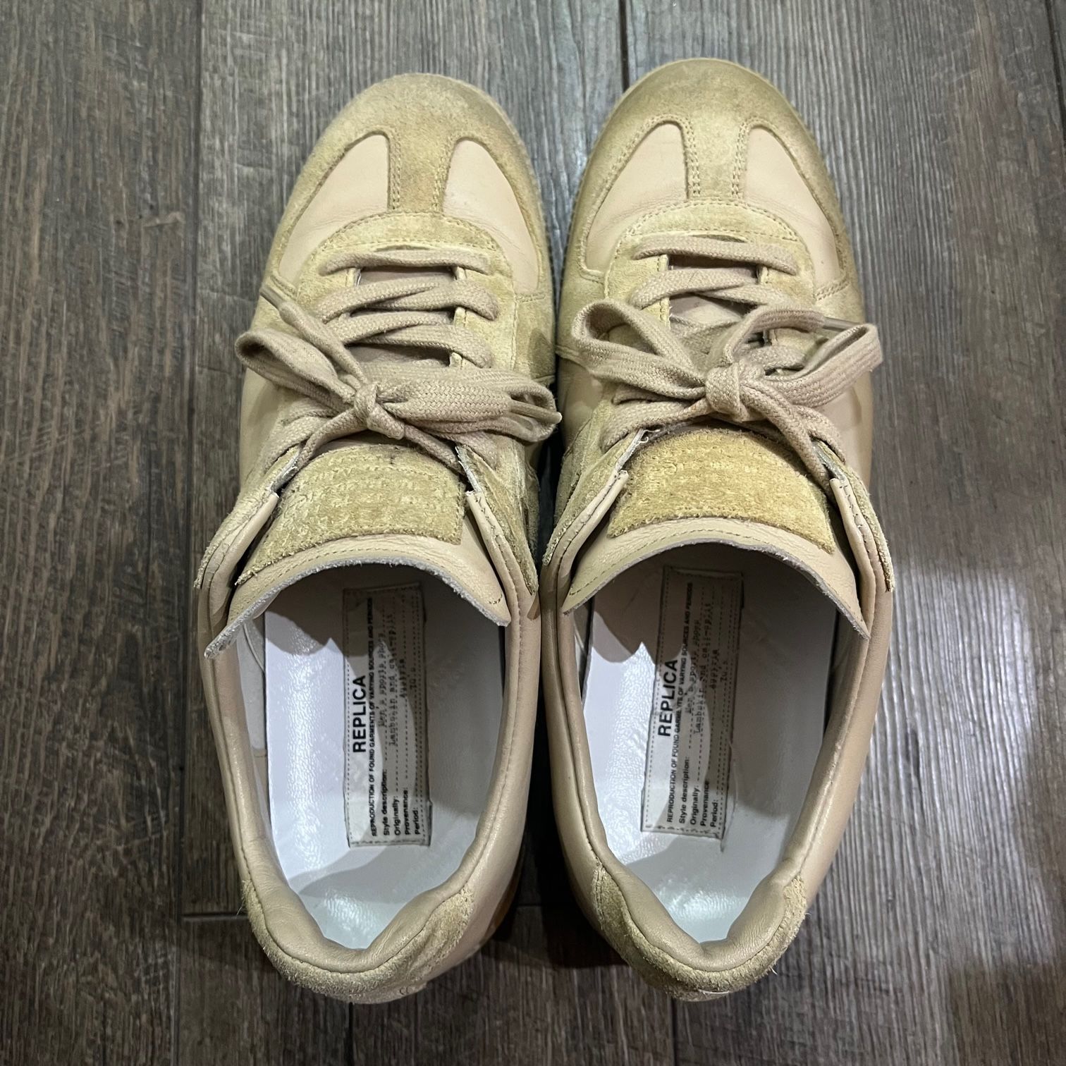 メゾン マルジェラ レプリカ ロートップ スニーカー