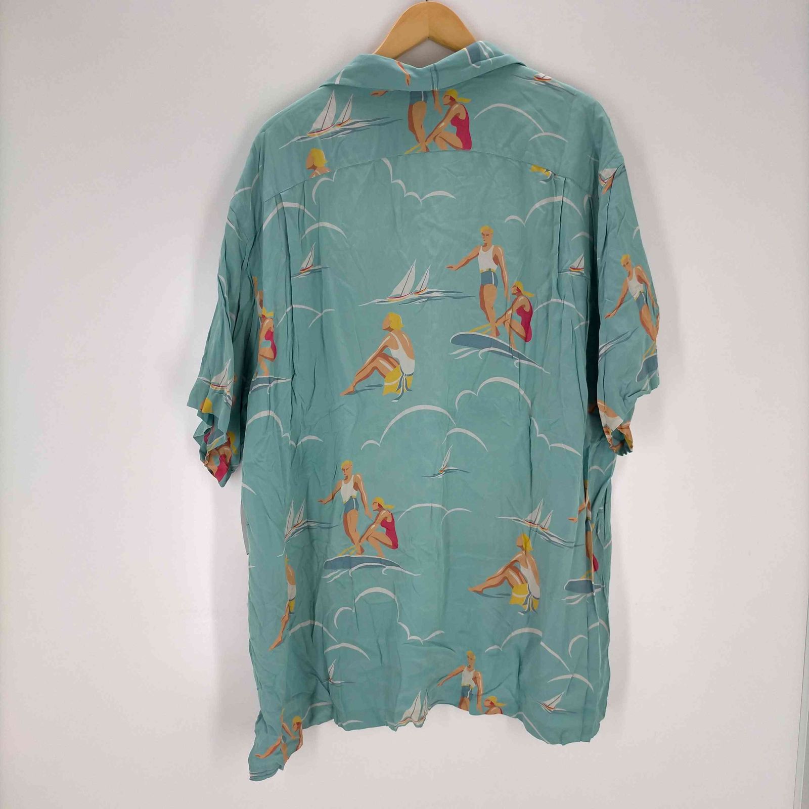 ポロバイラルフローレン Polo by RALPH LAUREN 90s VINTAGE CAMP 開襟 