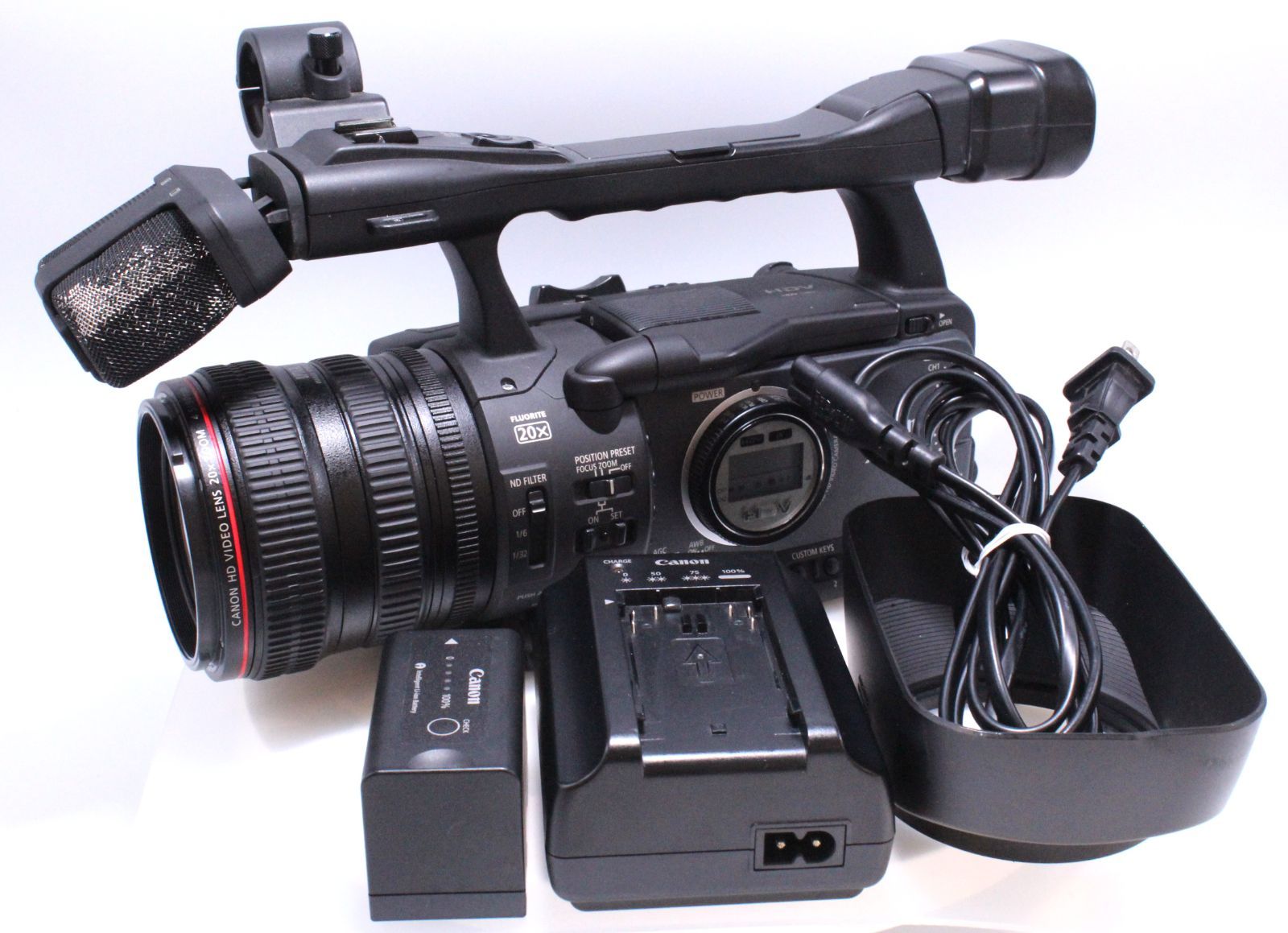 Canon XH A1 XHA1 ハイビジョンビデオカメラレコーダー