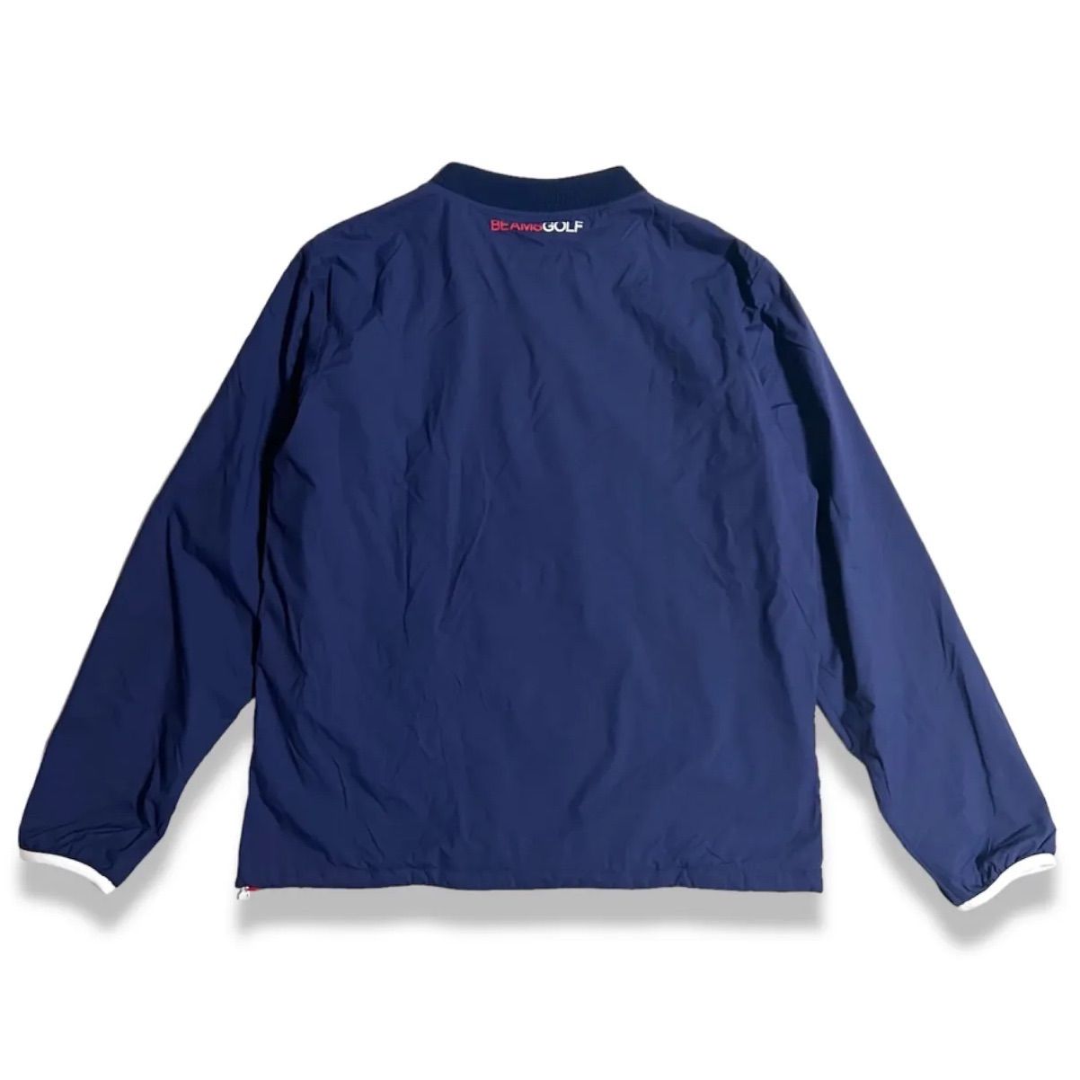 beams　golf　長袖スニード　ジャケット メンズ 美品 BEAMS GOLF スニード 長袖 サイズL バイカラー