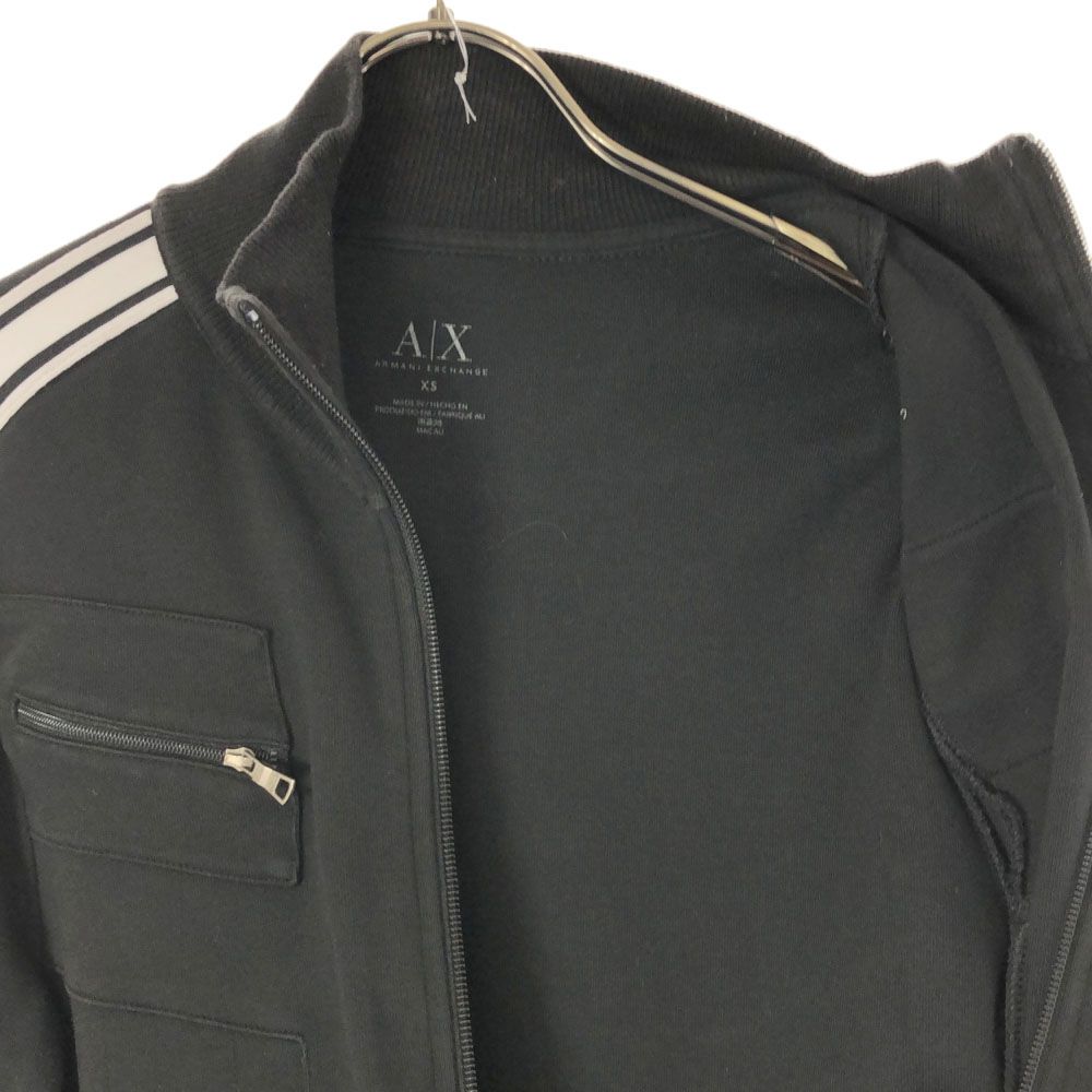 アルマーニエクスチェンジ トラックジャケット XS ブラック ARMANI