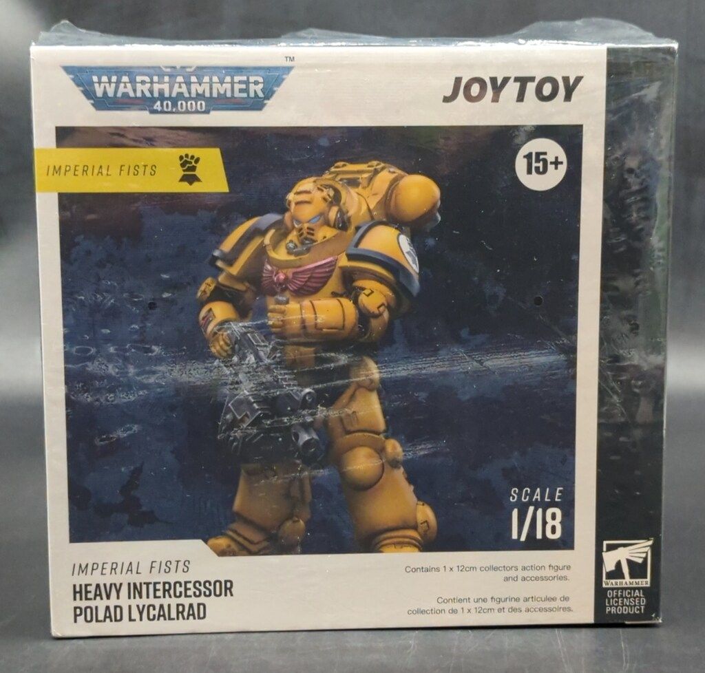 JOYTOY WARHAMMER40 000 IMPERIAL FISTS POLAD LYCALRAD HEAVY INTERCESSOR