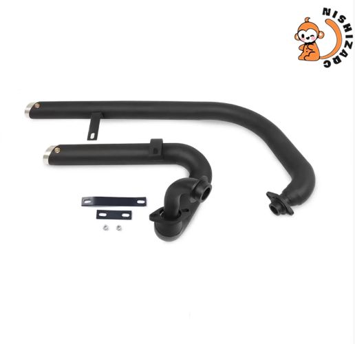 送料無料 ビラーゴ250 XV125 XV250 対応 スラッシュカットマフラー スラッシュカット マフラー フルエキゾーストマフラー シルバー 社外品 外装