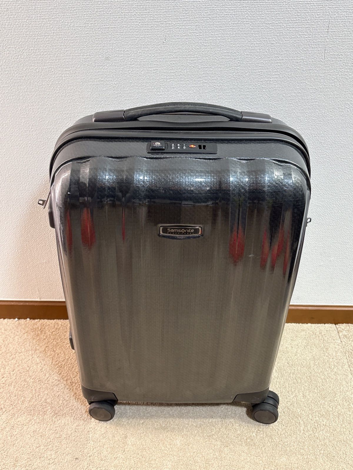 ⭐︎新品未使用品　⭐︎美品　サムソナイト　ブラックレーベル　キューブライト　122ℓ サムソナイト ブラックレーベル キューブライト