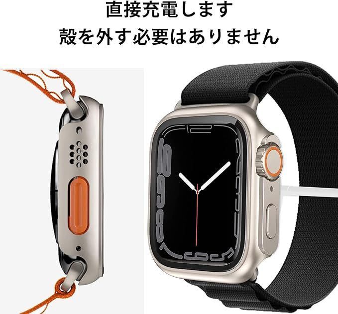 新品・未使用]【2024改良ケース】YUGYUG 対応 アップルウォッチSE2/SE 