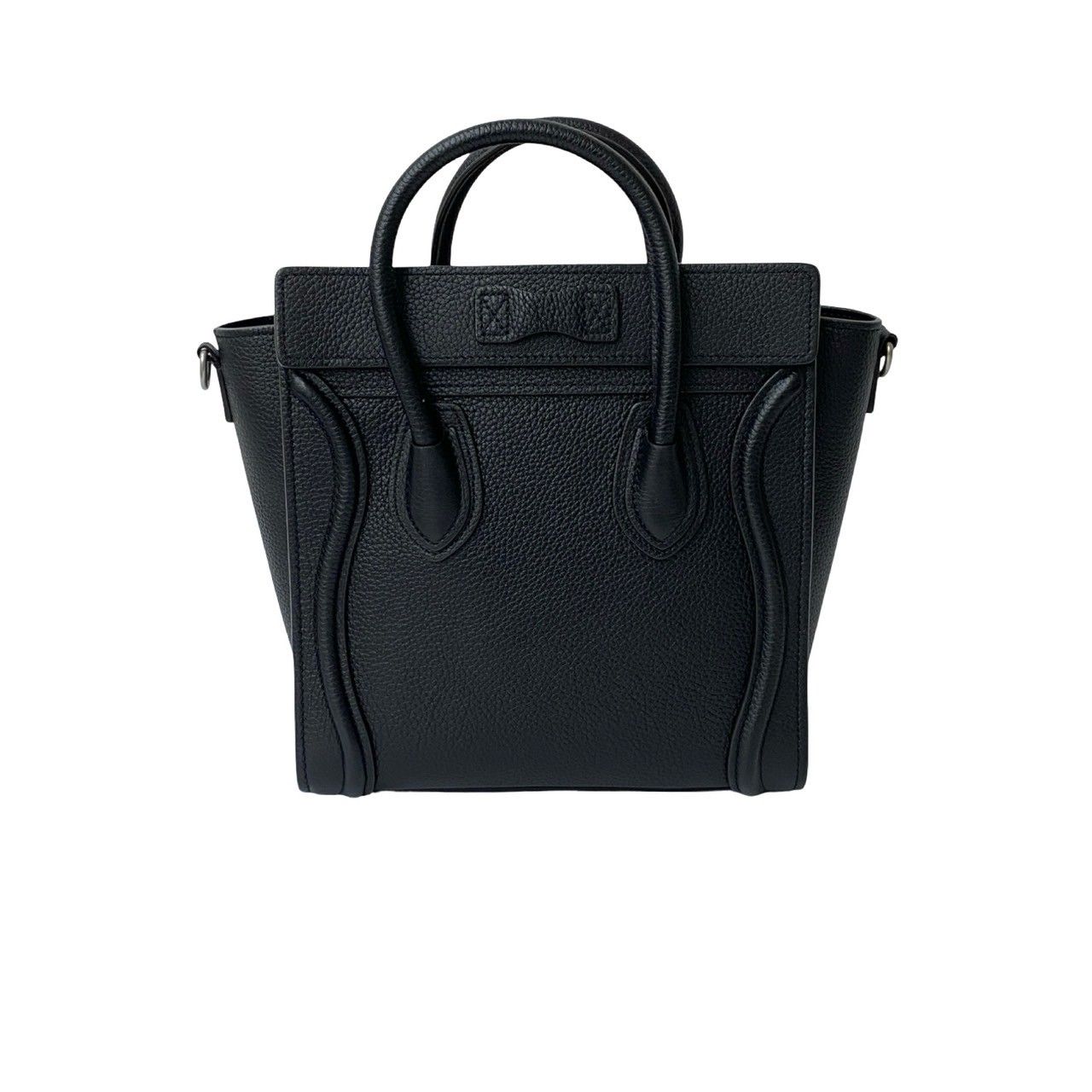 極 美品 袋付き CELINE セリーヌ ラゲージ ナノ ショッパー