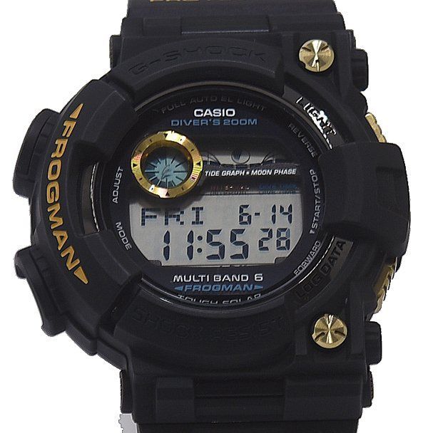 ☆箱付！美品！CASIO カシオ G-SHOCK ジーショック FROGMAN フロッグマン GWF-1000G-1JF ソーラー メンズ☆ -  メルカリ