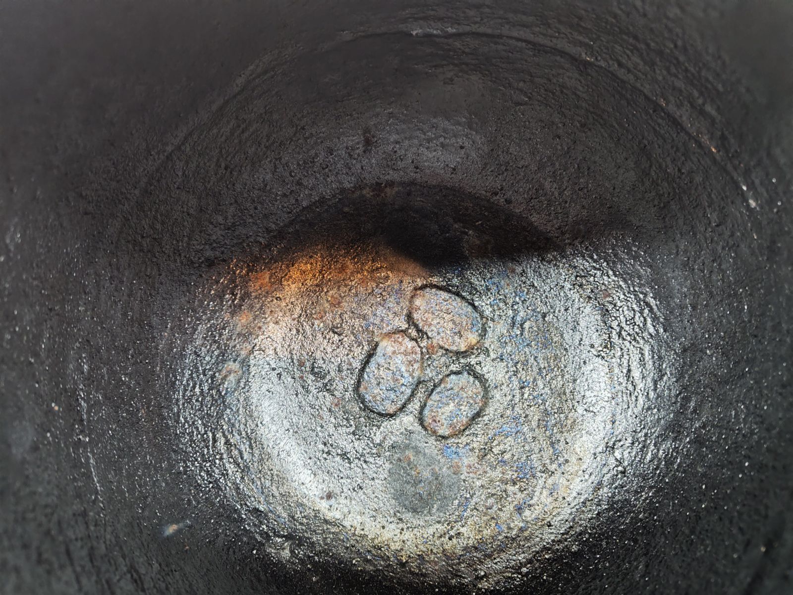 送料込【逢絢亭】茶道具 釜 風炉釜 筒釜 姥口釜 糸目模様