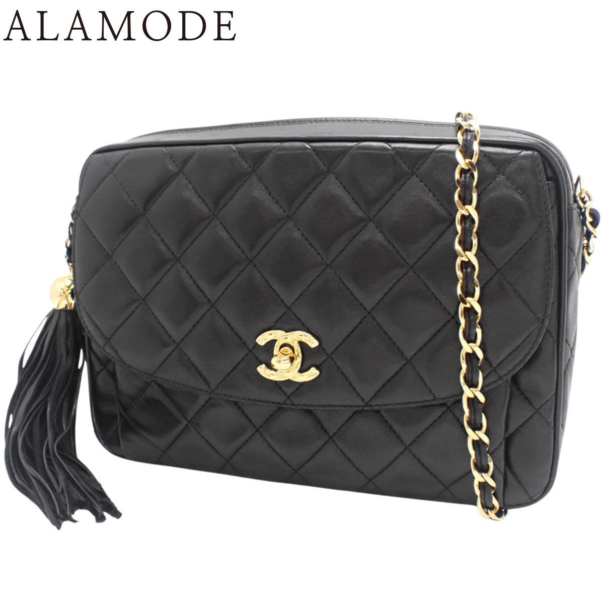 CHANEL(シャネル) マトラッセ ココマーク フリンジ チェーン