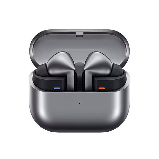 開封 Samsung Galaxy Buds3 Pro シルバー ワイヤレスイヤホン ANC搭載 360オーディオ 通話ノイズカット