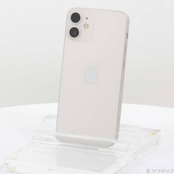 品〕 iPhone12 mini 128GB ホワイト MGDM3J／A SIMフリー【305