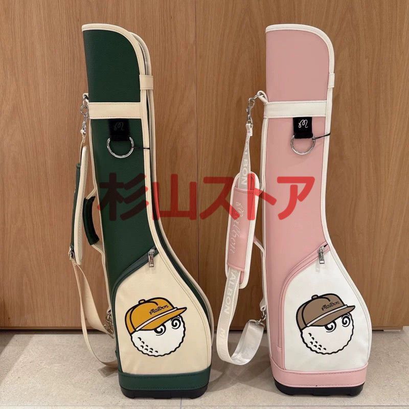 Malbon マルボンゴルフ スタンド ハーフケース キャディバッグ 軽量