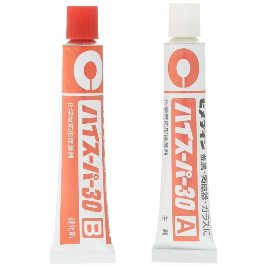 セメダイン(CEMEDINE) ハイスーパー30 エポキシ系接着剤 30分型 15gセット箱 金属 陶磁器 ガラス CA-191 10個セット