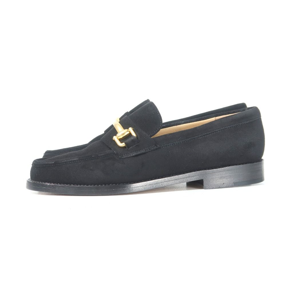 □美品□GUCCI グッチ ローファー サイズ4 1/2 B ホースビット