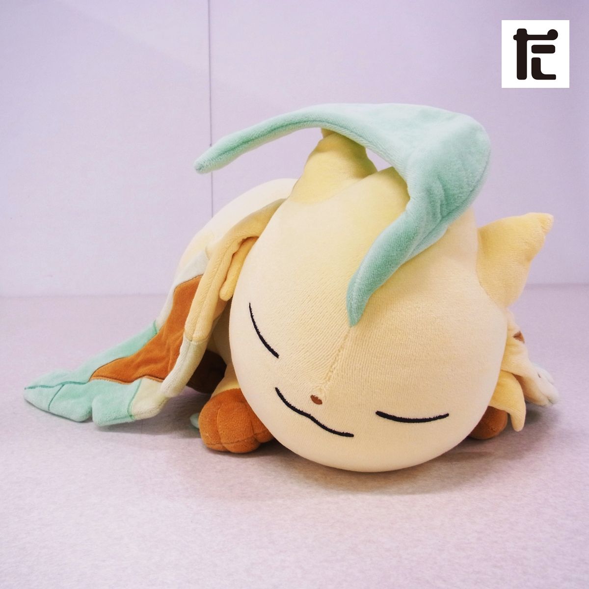 【新品】ポケモンセンター ぬいぐるみ すやすやリーフィア すやすやフレンド／ぬいぐるみS／リーフィア ｜【公式】ポケモン