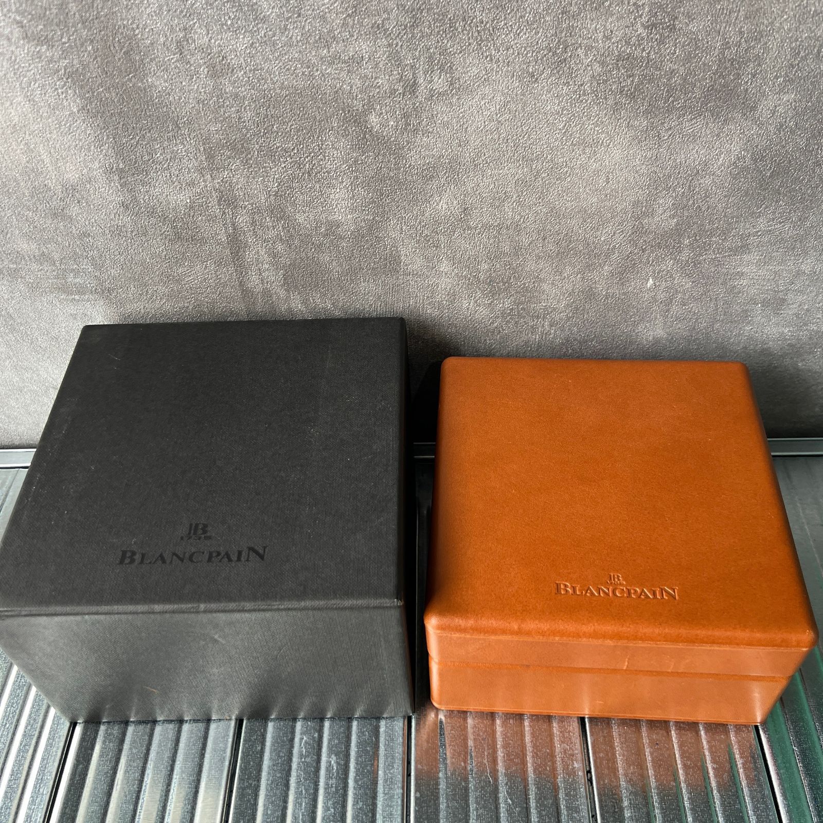 ブランパン BLANCPAIN 空箱 時計ケース BOX レザー 劣化 - メルカリ