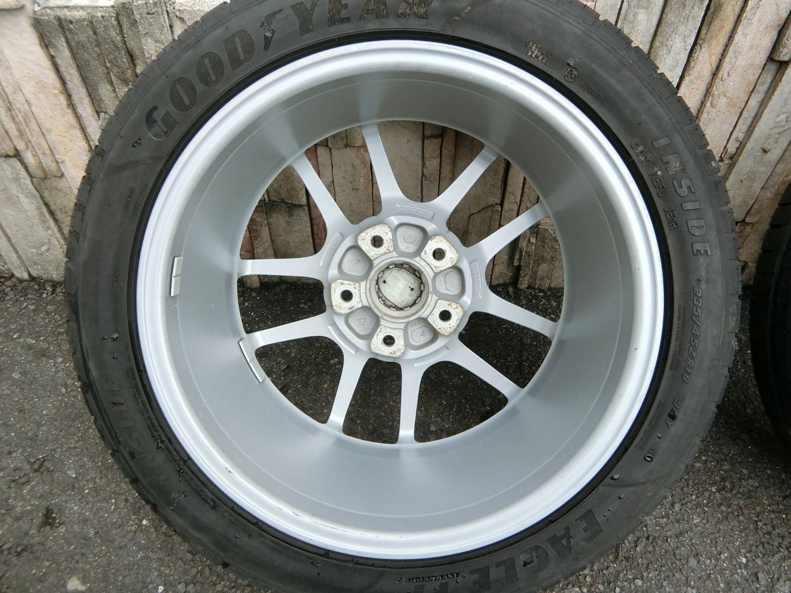 Porsche ポルシェ 981 ケイマン ボクスター 純正ホイール 8×18INSET57