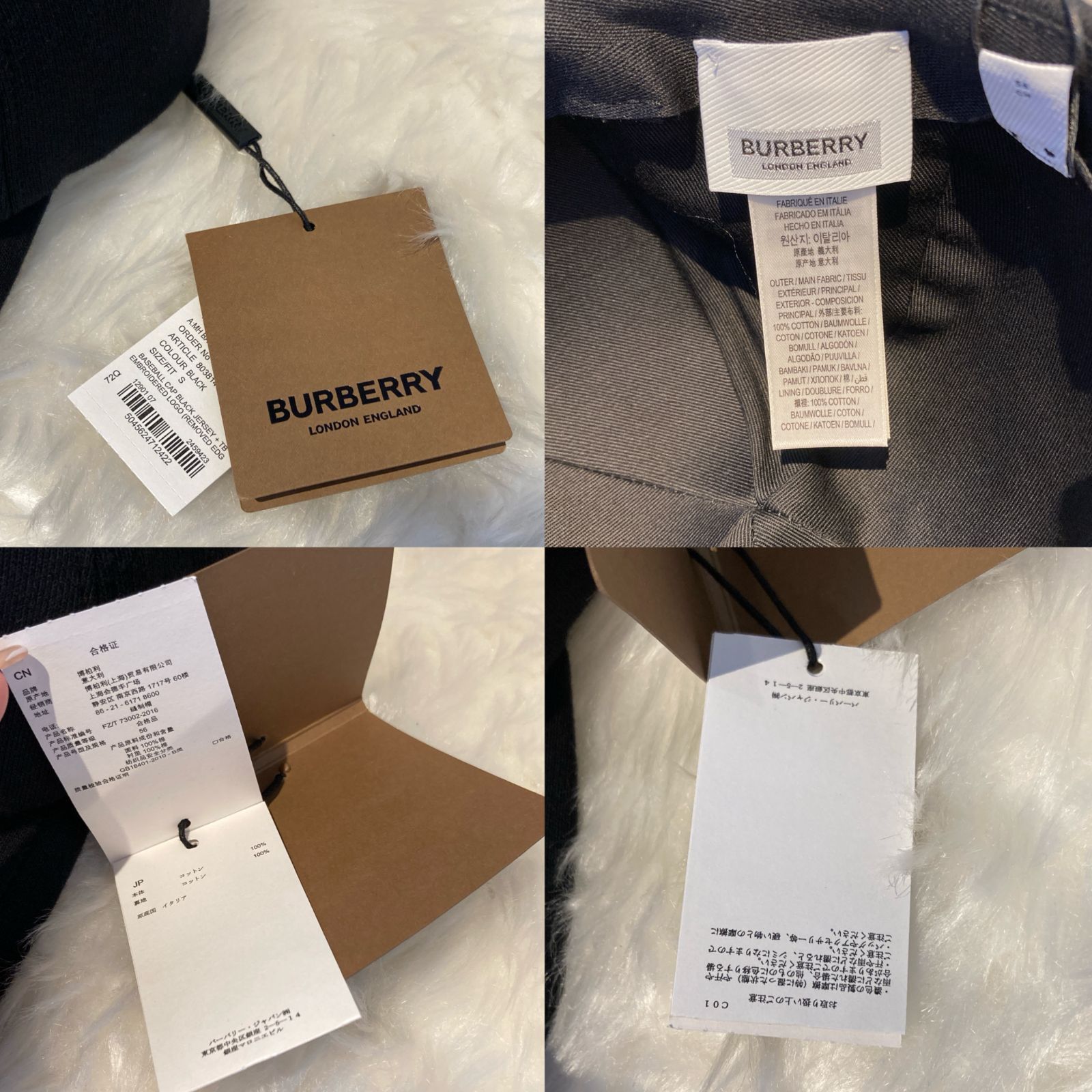 ★希少★英国BURBERRY レザー/ムートンキャップ 新品未使用 100%本物 Burberry レディースレザー キャップ - メルカリ