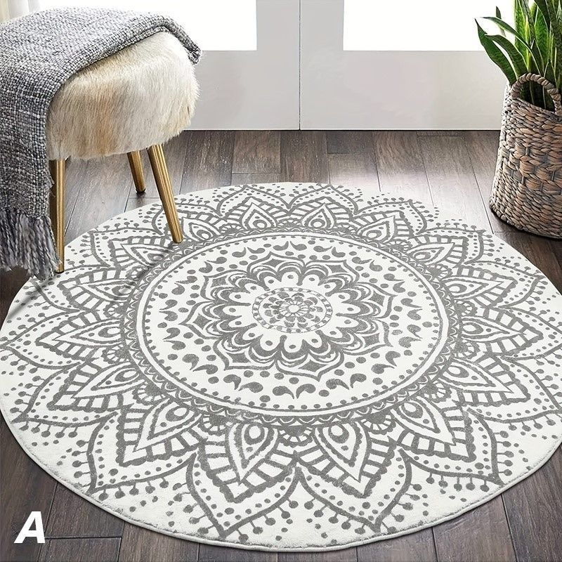 特大 超大判 271×159 ペールピンク ボタニカル トルコヴィンテージラグ