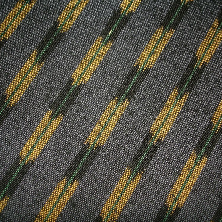  久留米絣 矢絣 紺ネズ 反物 生地 素材 和柄 その他 着物反物