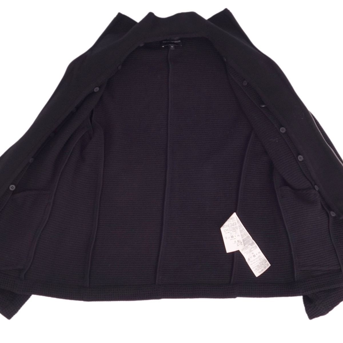 美品 エンポリオアルマーニ EMPORIO ARMANI ジャケット ニット セ 