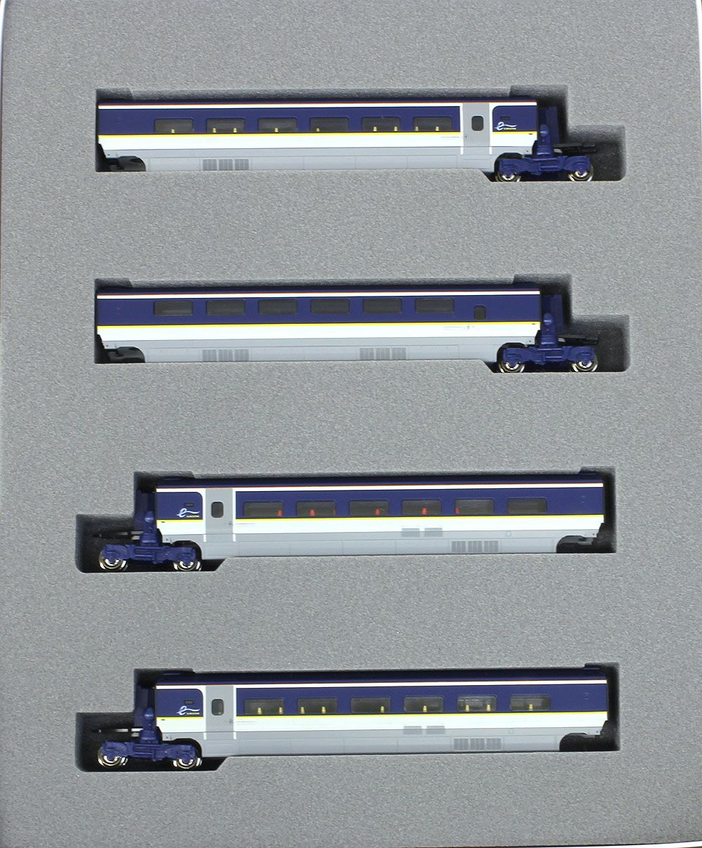 ユーロスター新塗装 4両増結セット 【KATO・10-1298】 「鉄道模型 N
