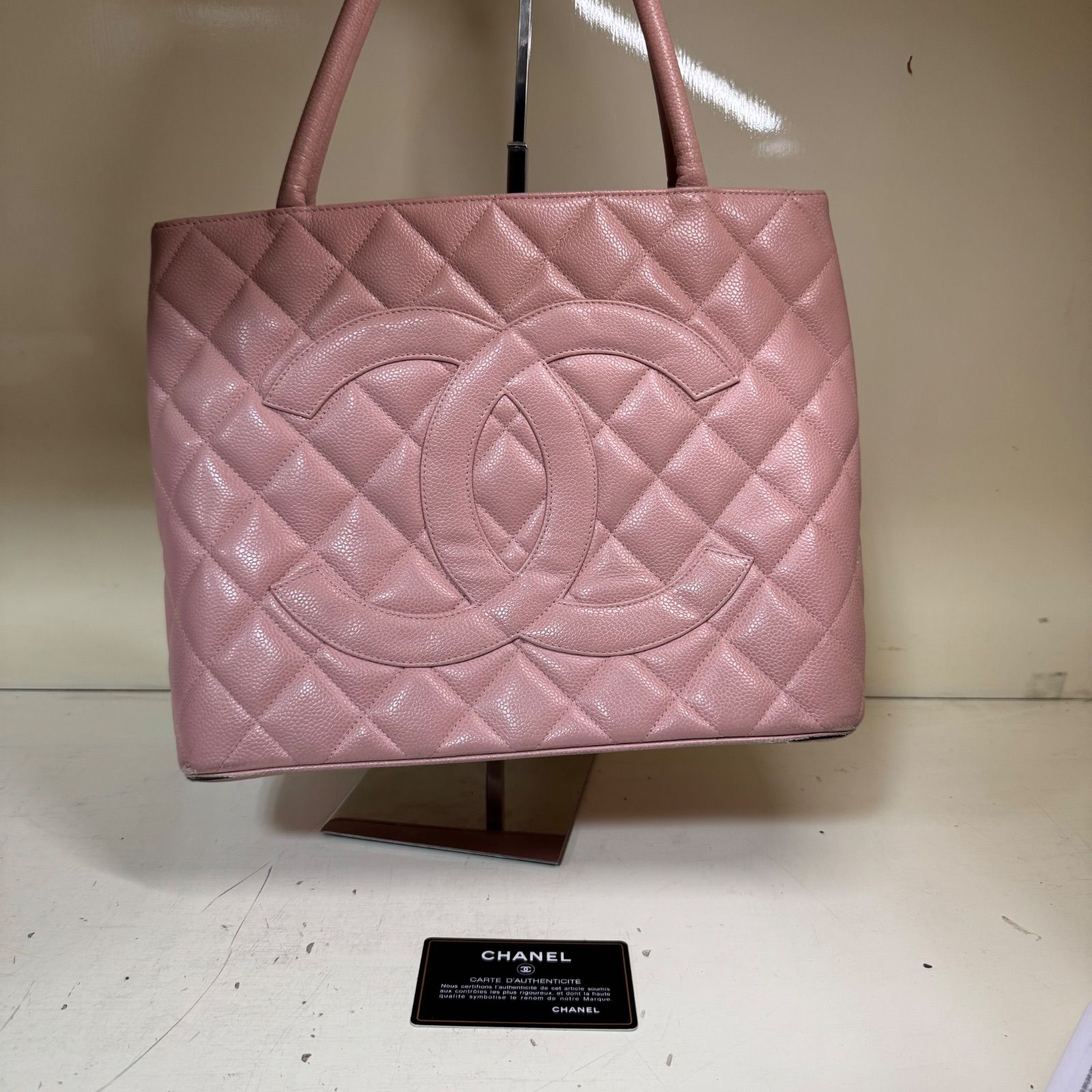 CHANEL シャネル 復刻トート トートバッグ マトラッセ キャンバス