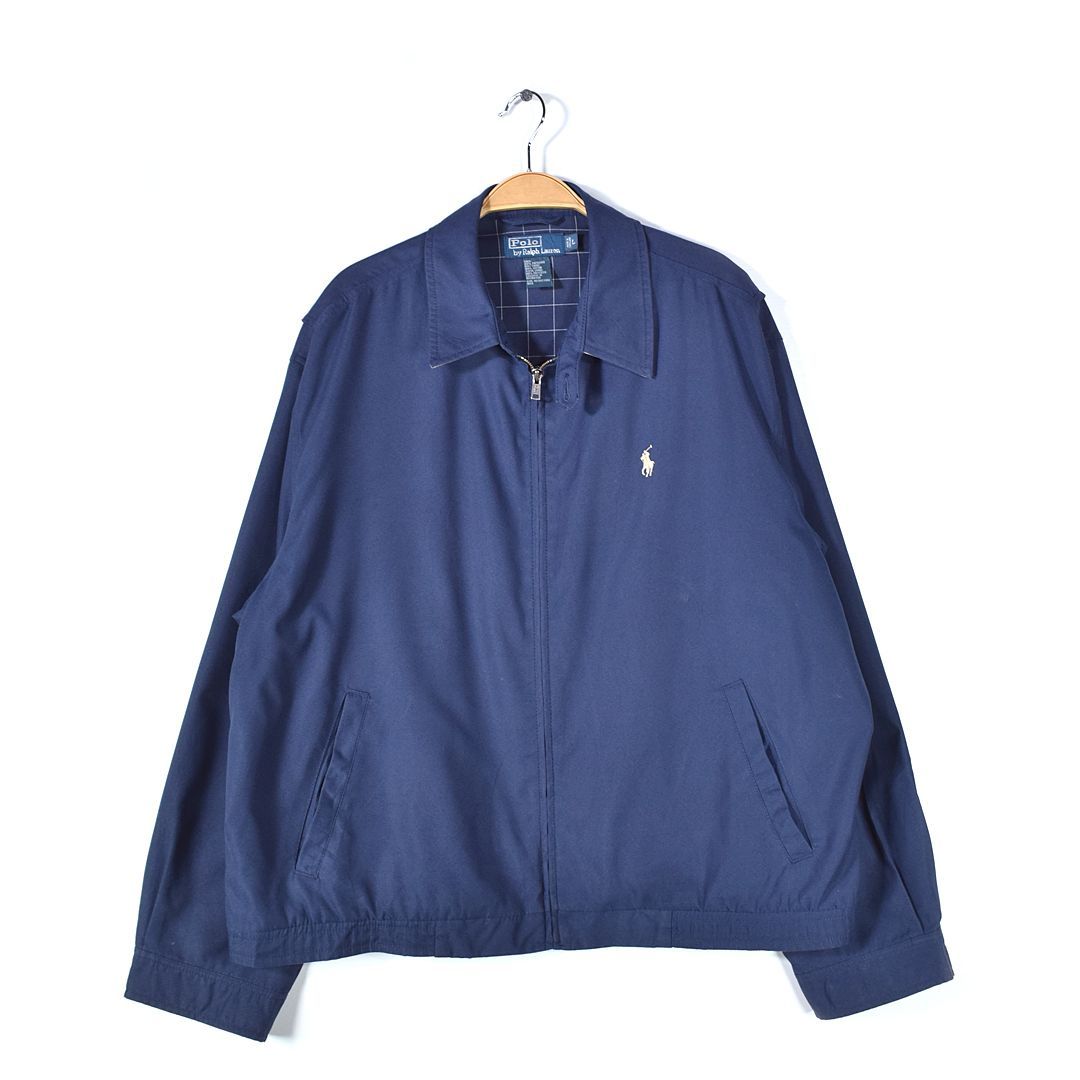 美品 ポロラルフローレン ハリントン スイングトップ ポニー刺繍