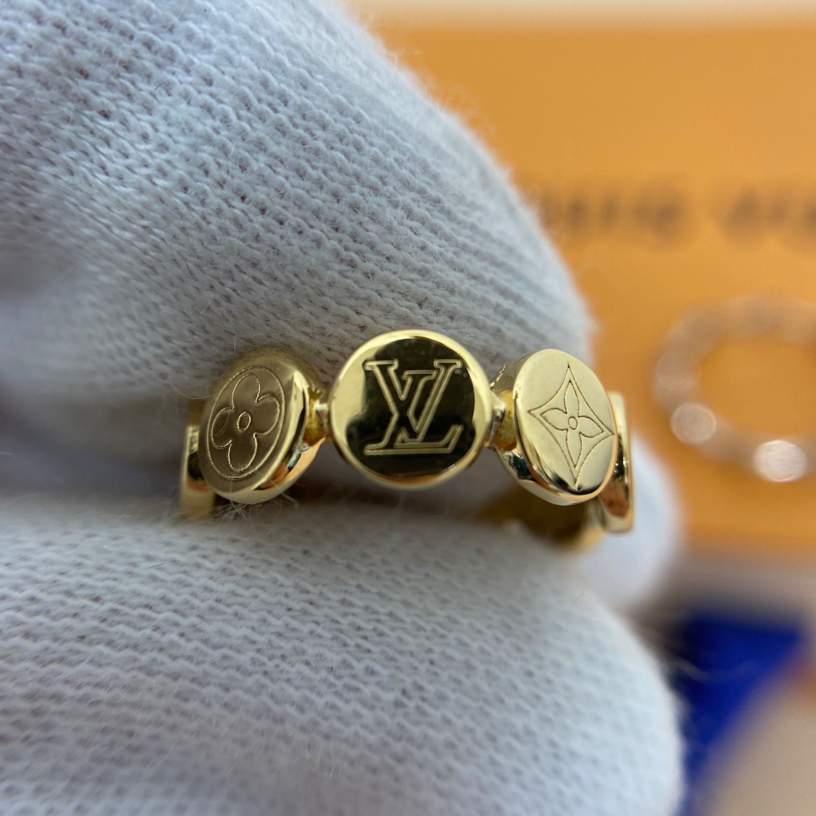 Louis Vuitton パール付きリング 1871 ファッション 美品 Louis Vuitton パール付きリング