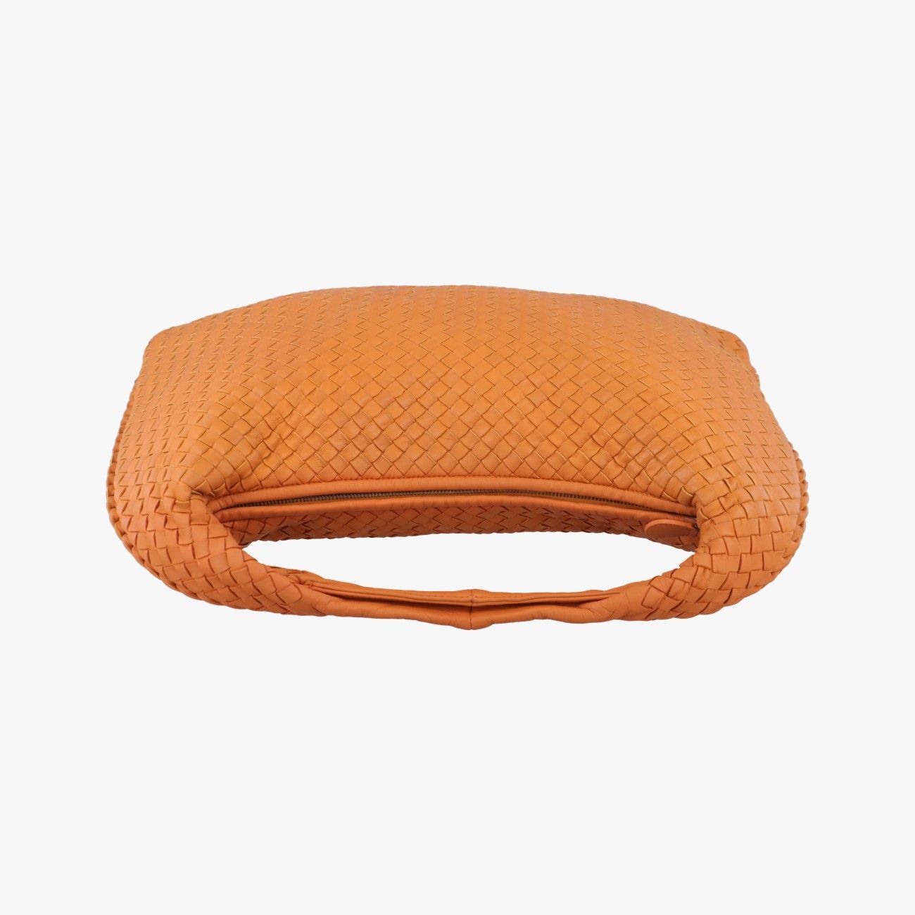美品 BOTTEGA VENETA イントレチャート スエードモカシン レッド ボッテガヴェネタ イントレチャート 長財布 ナッパ 赤 レッド