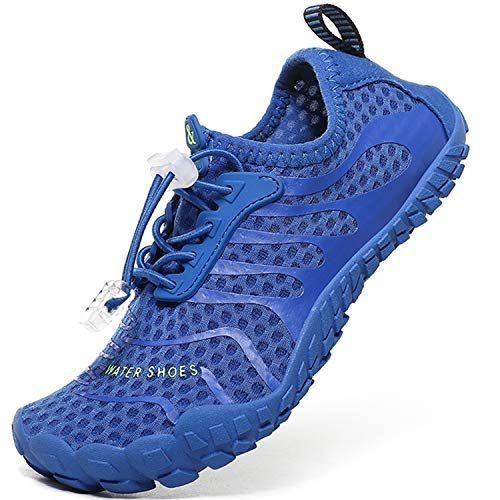 ブルー-1_20.5 cm 4E [Lvptsh] マリンシューズ キッズ ウォーターシューズ 子供用 水陸両用 軽量 速乾 ウォーターシューズ ビーチサンダル 旅行 海水浴 室内用 携帯便利 滑り止め