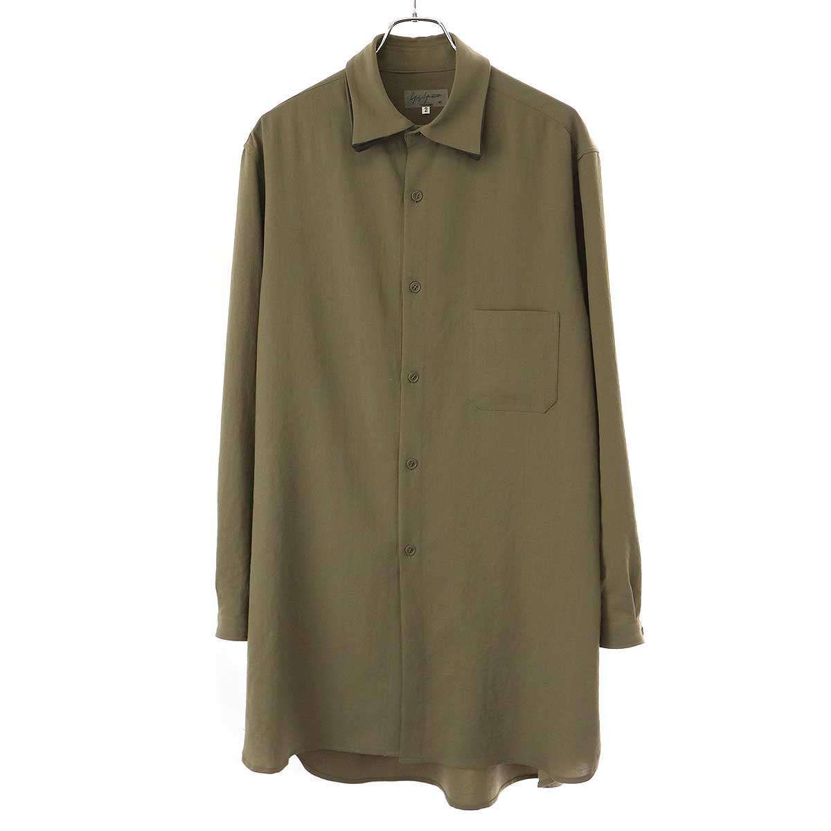 Yohji yamamoto POUR HOMME 長袖シャツ yohji yamamoto POUR HOMME