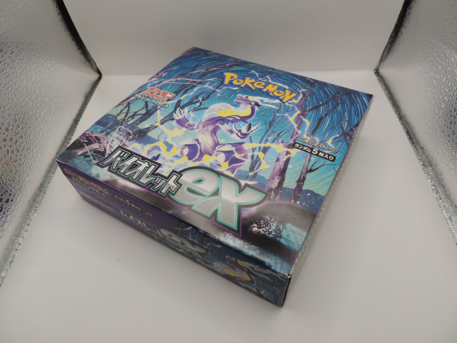 ポケモンカード バイオレットex 1BOX シュリンク無し ポケモンカード スカーレットex バイオレットex シュリンクなし 製造