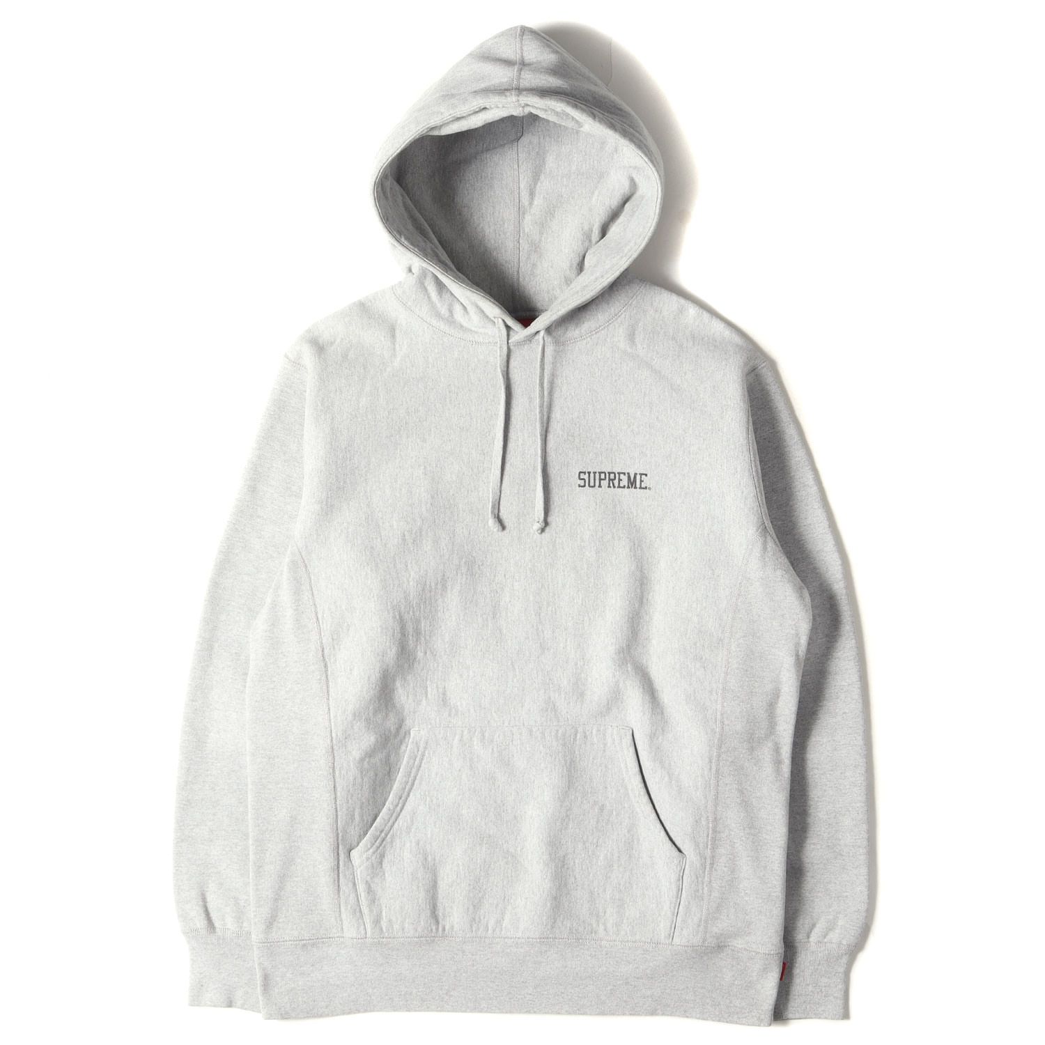 Supreme シュプリーム パーカー サイズ:L Ruff Ryders アイコンマーク スウェット パーカー Hoodie 14AW ヘザーグレー  トップス【メンズ】 - メルカリ