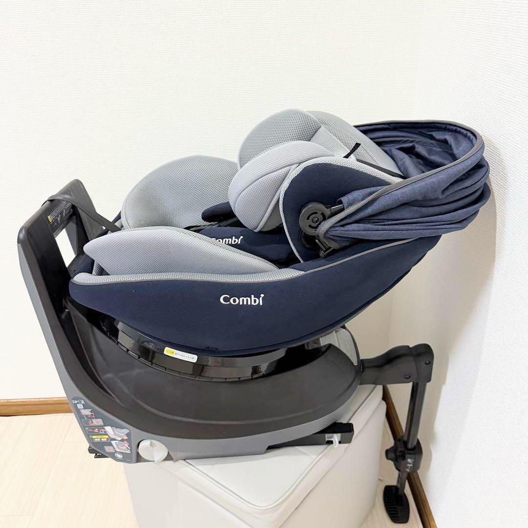 クルムーヴ アドバンス ISOFIX コンビ エッグショック エッグ 美品