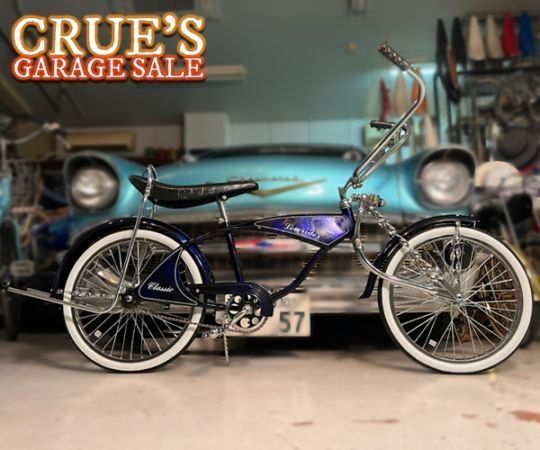 本州の方限定 CRUE`S LOWRIDER クルーズローライダー ローチャリ CRUES LOWRIDER クルーズ ローライダー クローム ローチャリ