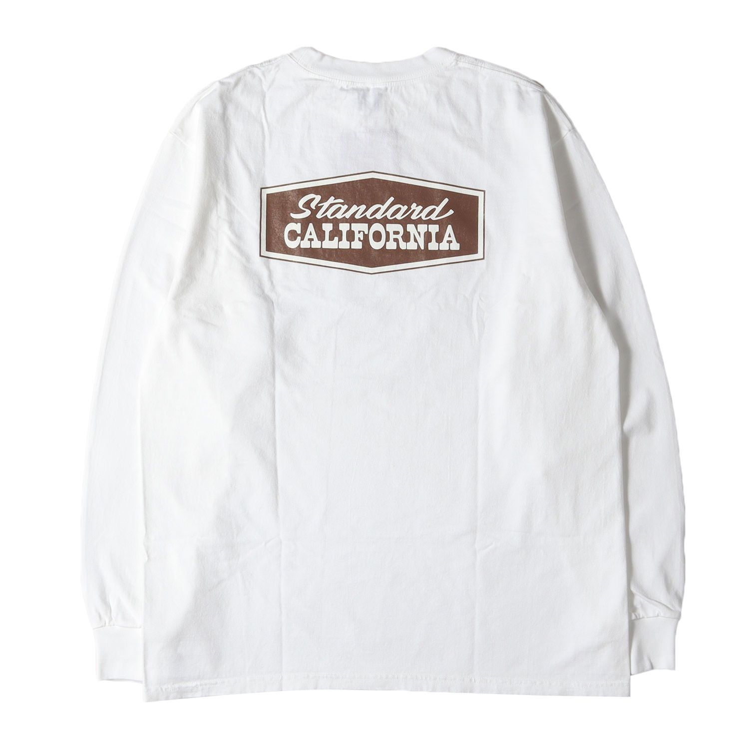 Standard California 長袖Tシャツ ホワイトＬ 新品】STANDARD CALIFORNIA スタンダードカリフォルニア Tシャツ