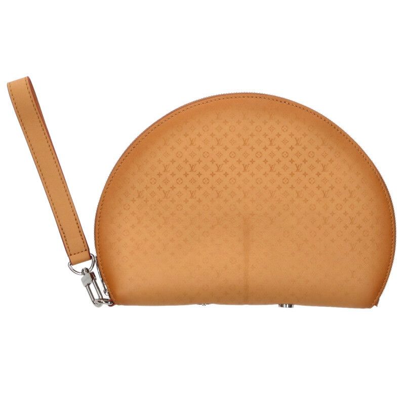 ルイヴィトン M82025 フォーチュン クッキー ジップレザーモノグラムグラデーションクラッチバッグ メンズ