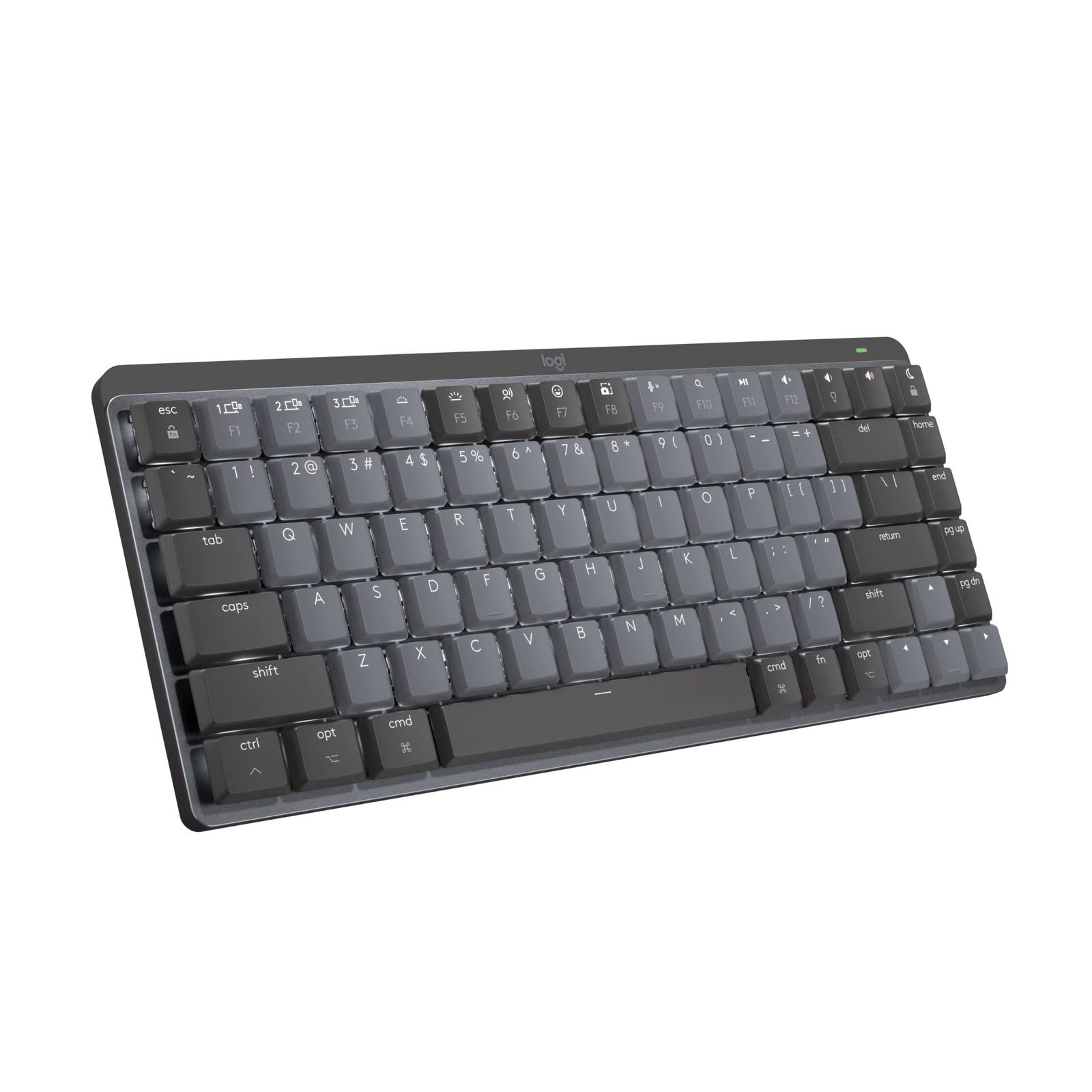 【数量限定】ワイヤレス メカニカル パフォーマンス キーボード ミニマリスト US配列 茶軸 Mac タクタイル テンキーレス for 静かな打鍵感 Logi Bolt MINI bluetooth USB-C-C MECHANICAL 充電式 薄型 MX 無