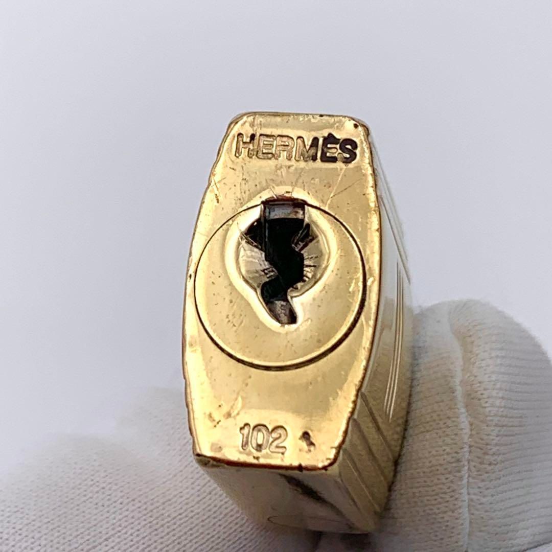 HERMES エルメス カデナ　24Kメッキ　No.102　102番　鍵付き HERMES エルメス カデナ 24Kメッキ No.102 102番 鍵付き - メルカリ