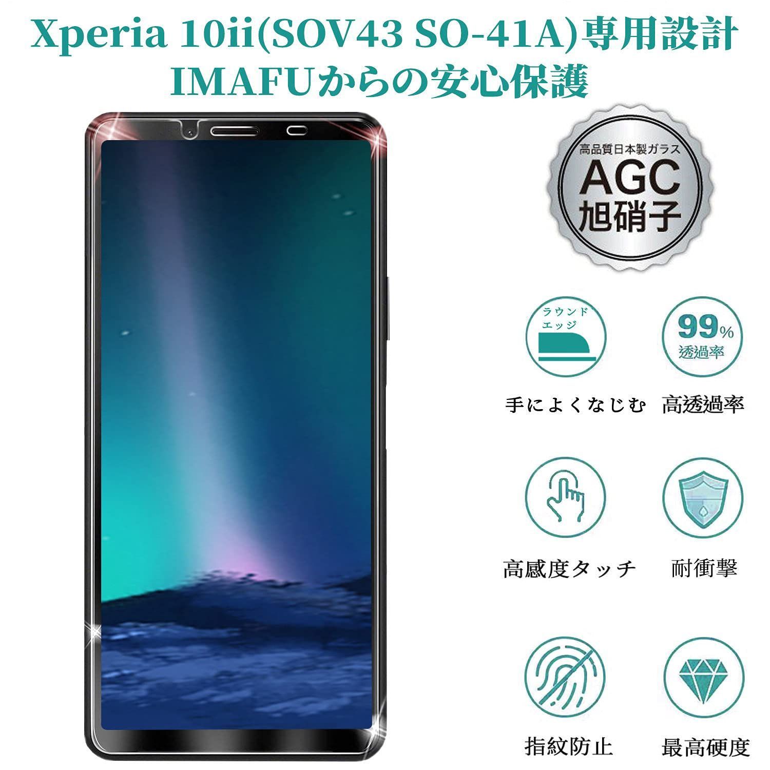 おすすめ】 Xperia 10ii(SOV43 SO-41A)_HD 【2枚入り】 Xperia10 II ...