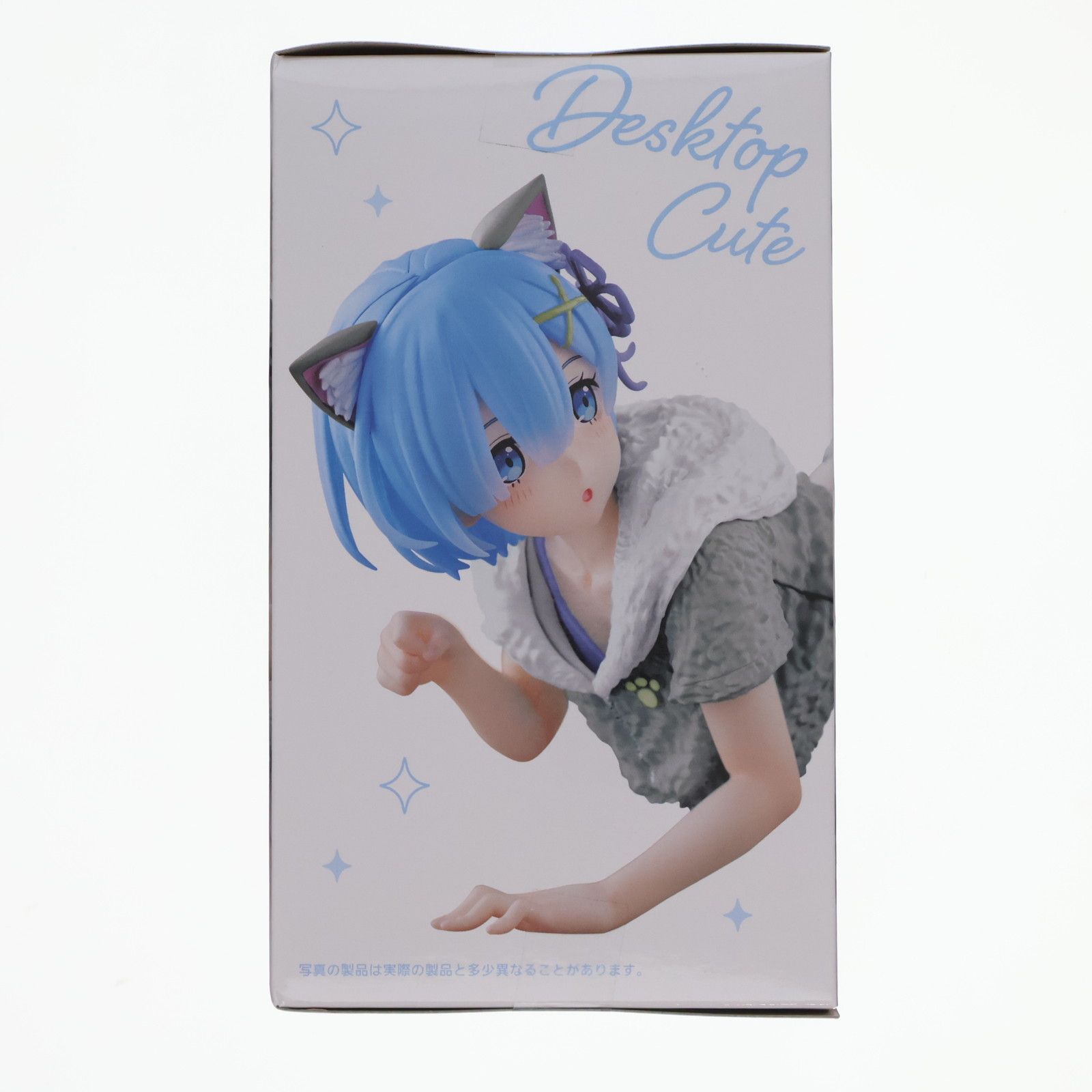 レム Re:ゼロから始める異世界生活 Desktop Cute フィギュア レム〜Cat room wear ver.〜Renewal プライズ(451748300) タイトー