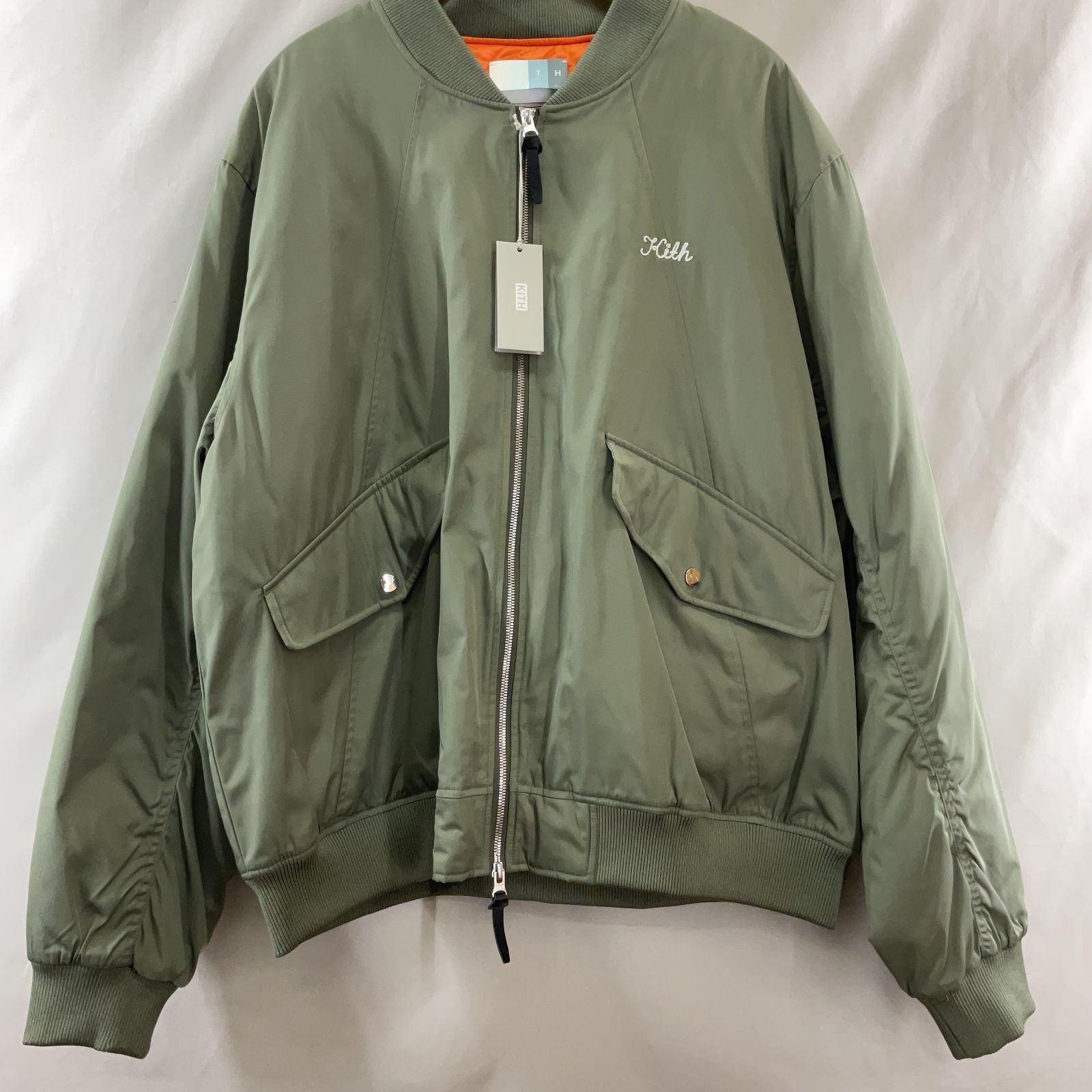 KITH Dumont Flight Bomber Jacket KHM010250-001 キス フライト