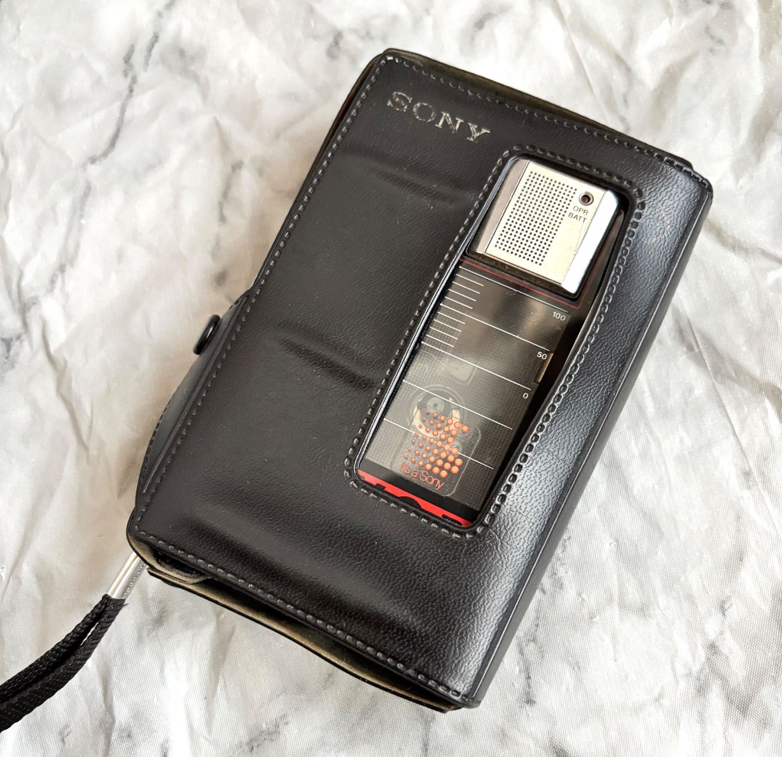 ジャンク品ソニーTCM-48カセットレコーダー