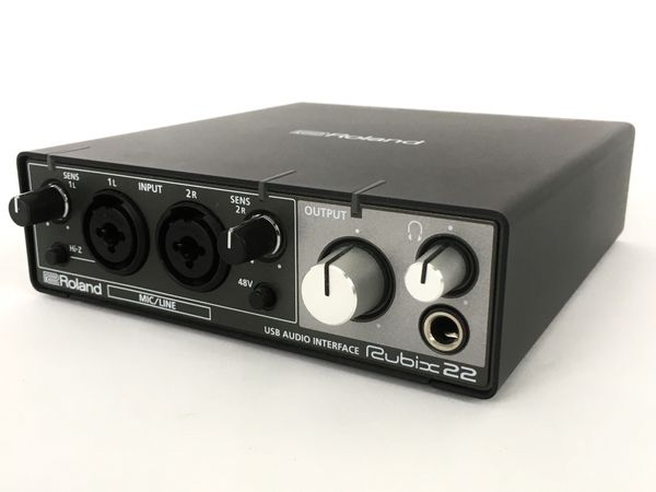 Roland RUBIX22 USB オーディオ インターフェース 元箱付 ローランド