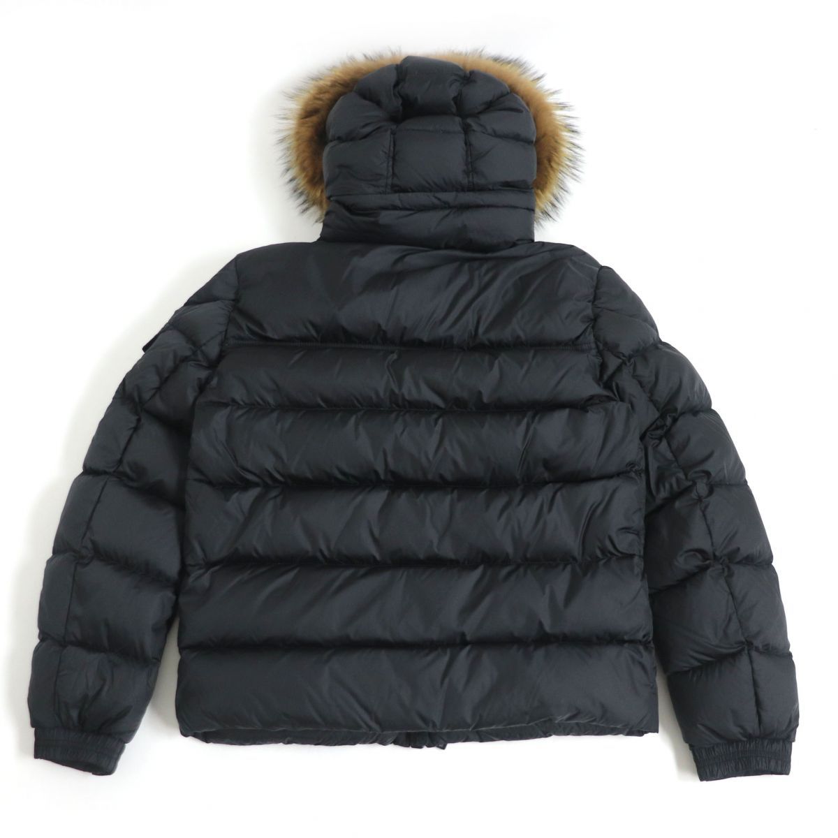 美品□18-19AW MONCLER/モンクレール MARQUE GIUBBOTTO ロゴワッペン付